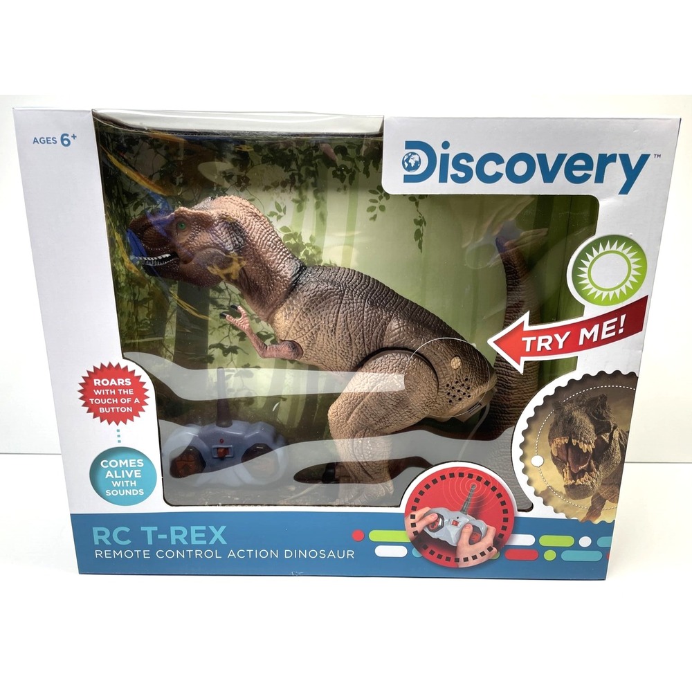 Discovery Wireless RC 16" T-Rex Dinosaur Toy Action Figure - Brand New